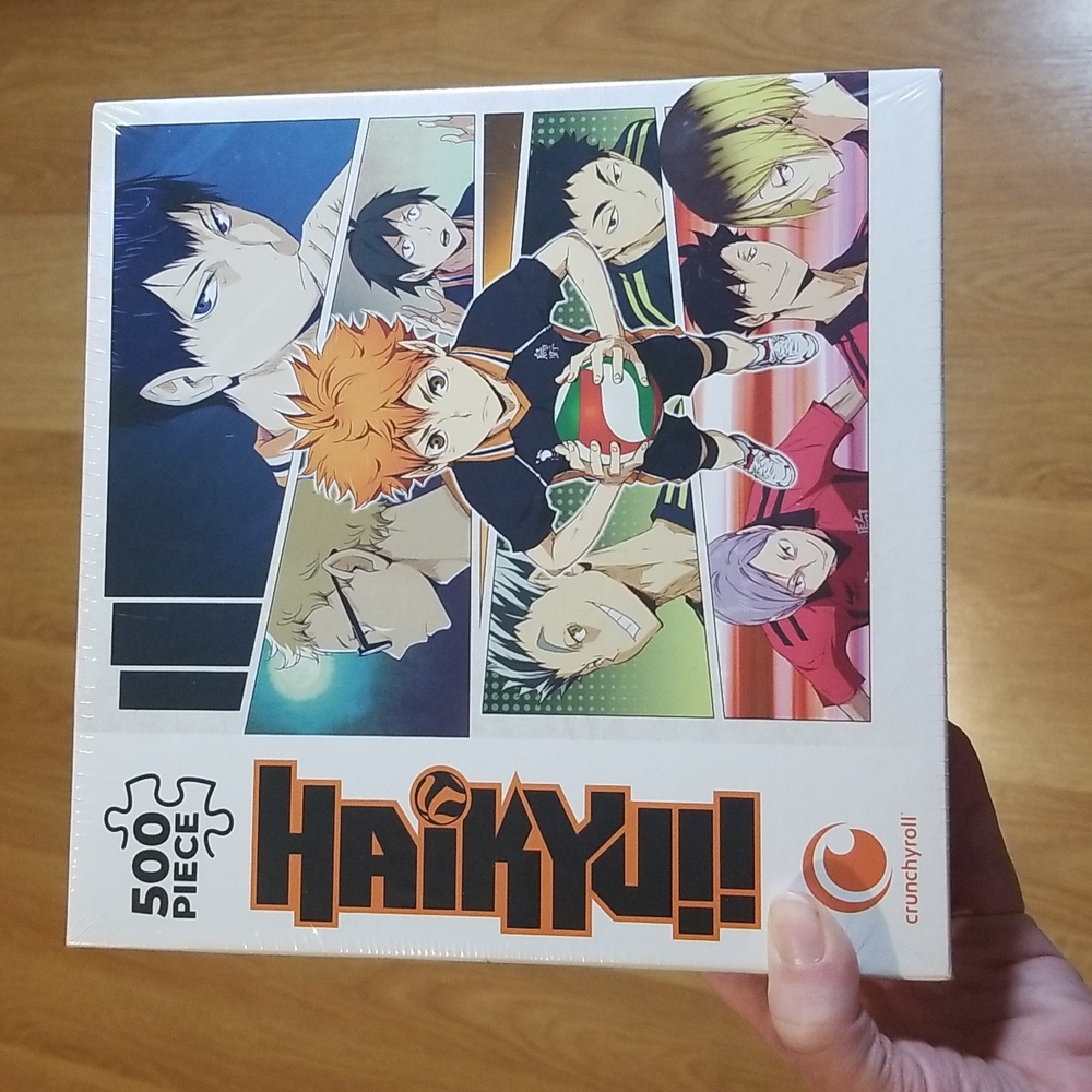 Haikyu!! 500 piece puzzle with poster NIB